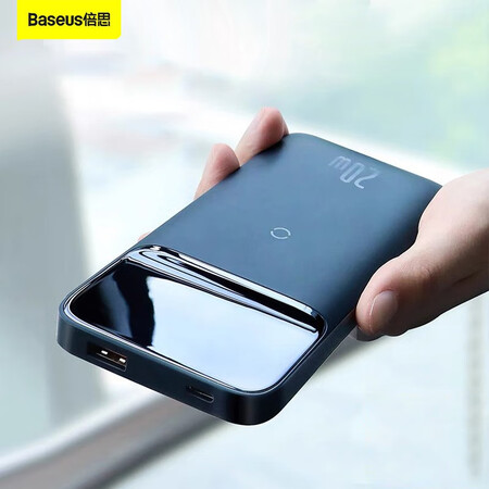 倍思baseus magsafe磁吸充电宝10000毫安时 20w双向快充 无线数显移动