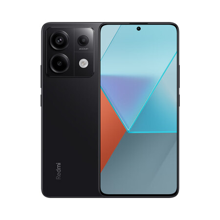 Redmi Note13Pro 5G智能手机 12GB+512GB/子夜黑/新2亿像素/第二代1.5K高光屏/骁龙7s 移动平台/67W闪充  小米手机 红米手机