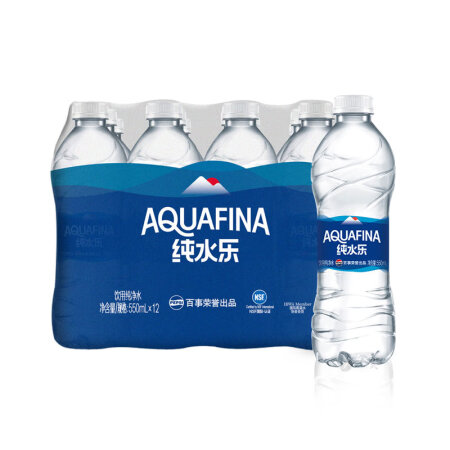 百事可乐纯水乐 AQUAFINA 饮用水 纯净水 550ml...
