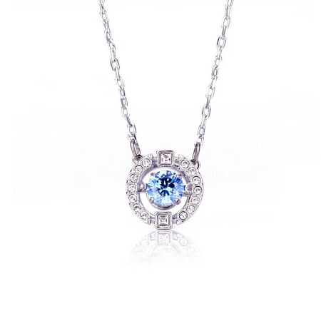 施华洛世奇（SWAROVSKI）跳动的心项链时尚女士水晶项链...