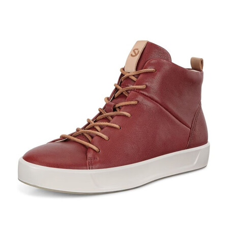 ecco爱步女鞋2019新款平底系带休闲高帮鞋柔酷女鞋440803专柜正品海外