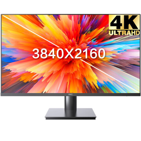 HKC T3252U 31.5英寸办公显示器 4k高清大屏幕 广视角微边框 商用办公壁挂低蓝光不闪屏PS4台式电脑显示器