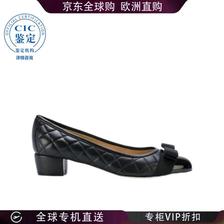 菲拉格慕（Ferragamo） VARA蝴蝶结鞋 女士 图色...