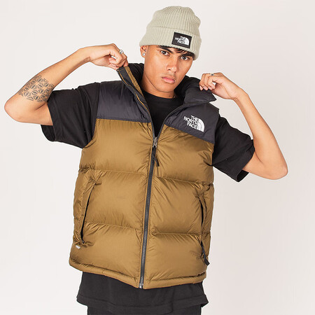北面（The North Face）美版男女款羽绒马甲防水7...