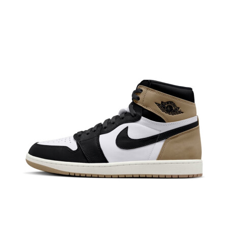 耐克（NIKE）Air Jordan 1 棕黑高帮复古篮球鞋...