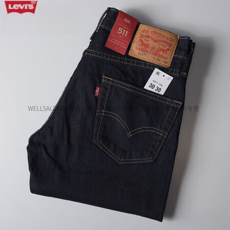 李维斯（Levi's）511原色男款修身窄脚牛仔裤...