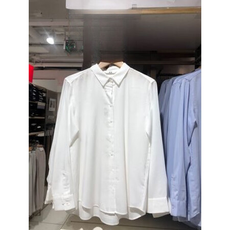 优衣库（UNIQLO）女装花式衬衫通勤职业 云朵衫 00白色...