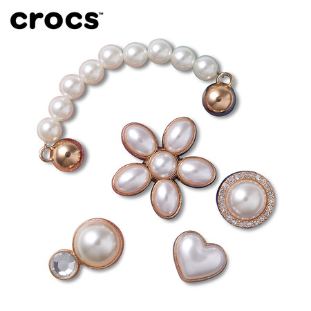 卡骆驰（crocs）配饰智必星洞洞鞋鞋花 质感潮流 质感优雅...
