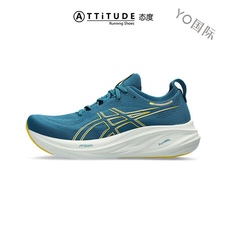 亚瑟士（asics）亚瑟士Nimbus 26男子N26透气缓...