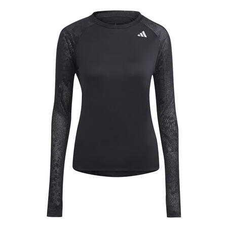 阿迪达斯 （adidas）女运动长袖T恤透气吸湿轻量舒适训练...