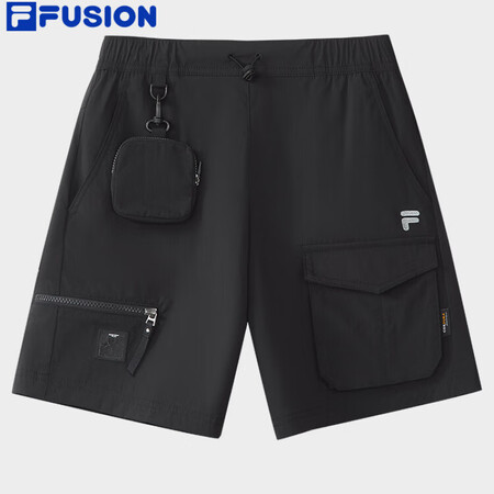 斐乐（FILA）FUSION潮牌梭织短裤女2025秋季新款休...