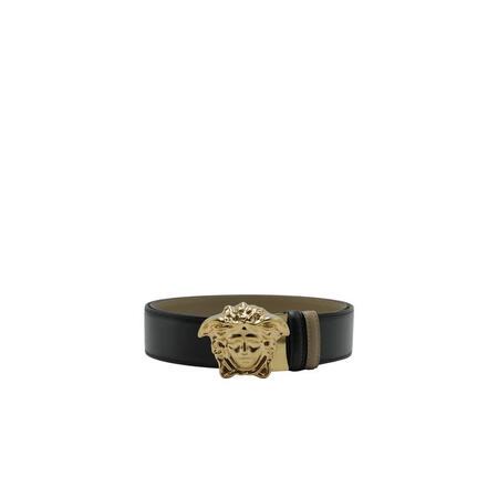 范思哲（VERSACE）小牛皮徽标腰带cm可调节商务休闲百搭...