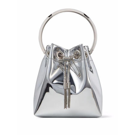 周仰杰（Jimmy Choo）女士织物手提桶包xx cm轻便...
