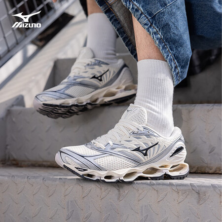美津浓（MIZUNO）男鞋女鞋老爹鞋新款WAVE PROPH...
