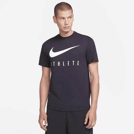 耐克（NIKE）男士运动T恤透气吸汗舒适轻便训练上衣 Bla...