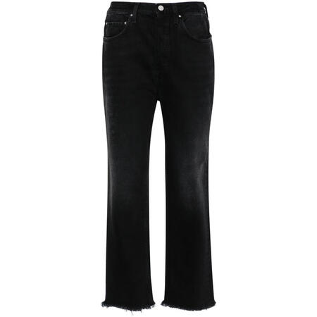 TOTEME 奢侈品 女士  PRE 黑色牛仔裤 Black...