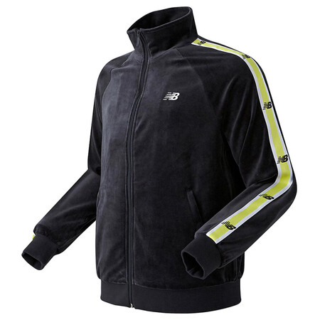 newbalance新百伦nb外套衣袖串标立领拉链夹克男女款 黑色/black xxl