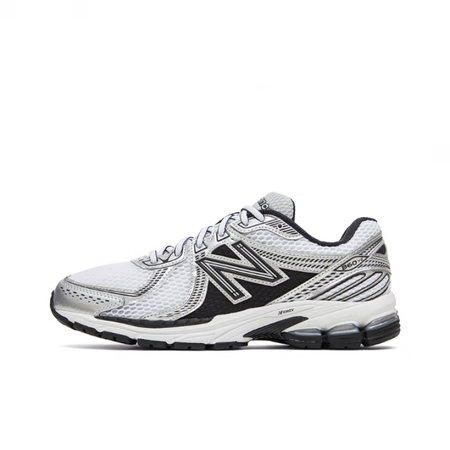NEW BALANCE NB860系列黑银男女缓震透气复古老...
