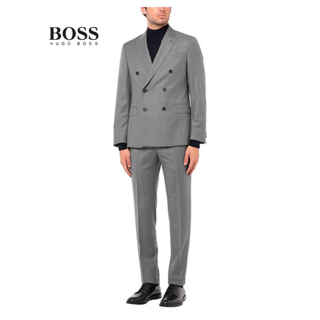 雨果博斯（HUGO BOSS） 奢侈品 男士 西服 Grey...