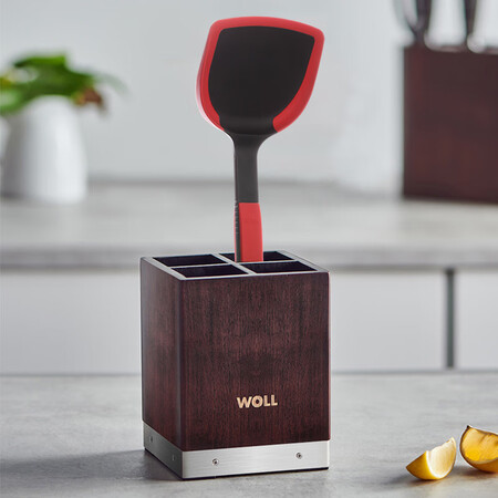 弗欧（WOLL）德国WOLL厨房置物架汤勺漏勺硅胶锅铲家用神...