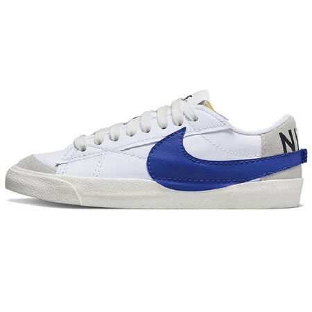 耐克（NIKE）（）BLAZER男子白蓝低帮小白鞋休闲运动板...