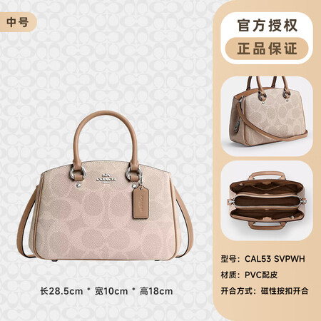 蔻驰（COACH）/蔻驰Carryall托特包老花中号单肩手...