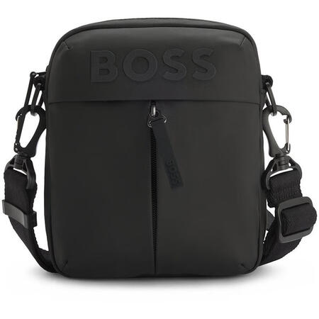 雨果博斯（HUGO BOSS）男款轻便登山包双拉链防泼水可调...