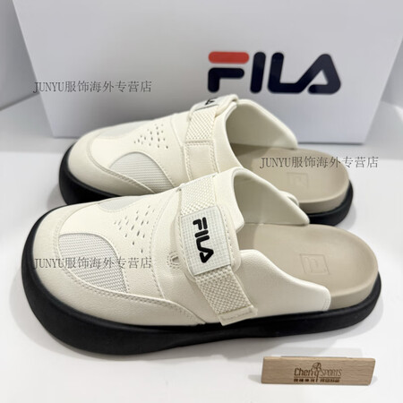 斐乐（FILA）勃肯鞋元气拖鞋2025夏季女鞋休闲鞋一脚蹬半...