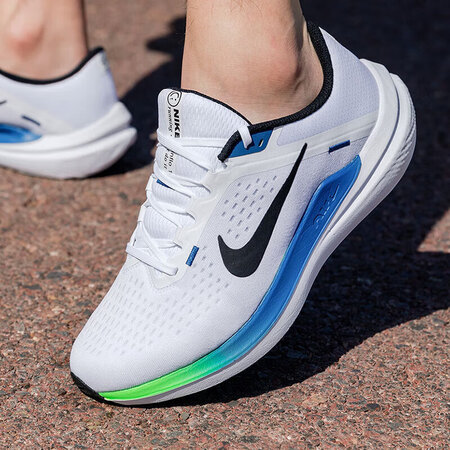 耐克（NIKE）鞋子蓝色跑步鞋网面男鞋透气鞋公路旅行鞋DR2...