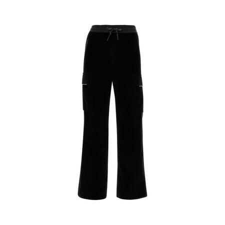 Moncler Grenoble女款高腰显瘦九分休闲裤弹力舒...