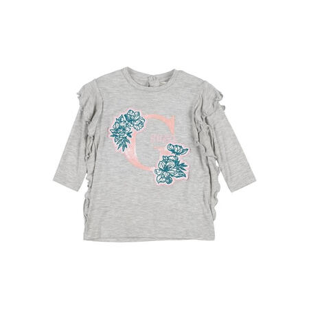 GUESS 奢侈品 婴儿 T恤童装 Grey 20  68 ...