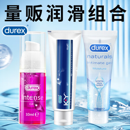 杜蕾斯（durex）怡情按摩二合一200ml 人体润滑液润滑...