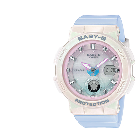 卡西欧（CASIO）BABY-G少女时代青春时尚潮流双显多功...