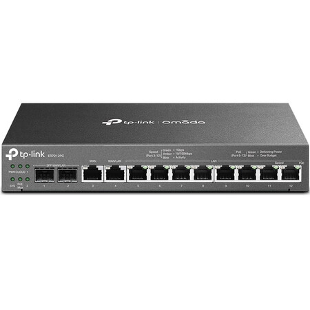 普联（TP-LINK）有线路由器poe交换机控制器三合一Om...