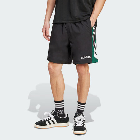 阿迪达斯 （adidas）三叶草新款男子休闲足球风梭织宽松运...