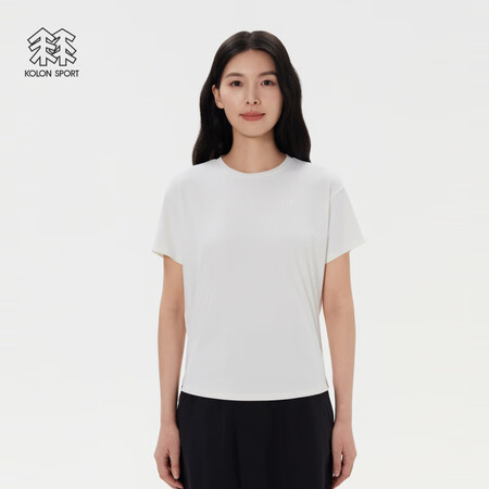KOLON SPORT速干短袖女SECO防晒户外速干衣上衣防...