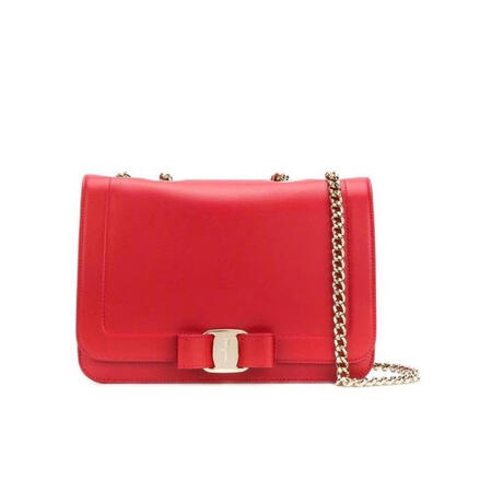 菲拉格慕（Salvatore Ferragamo）红色中号手...