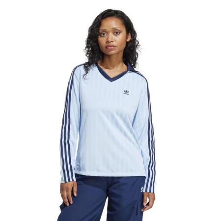 阿迪达斯 （adidas）运动T恤女长袖复古足球文化 jac...