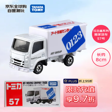 多美（TAKARA TOMY）运输系列 搬家货车57号 合金...