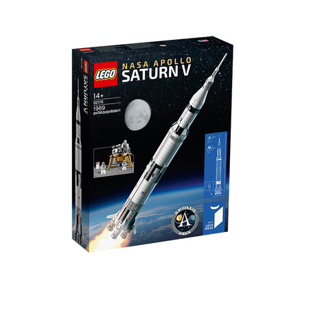 乐高（LEGO）积木宇航局阿波罗5号21309男女孩拼搭玩具...
