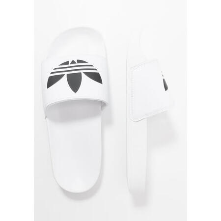 阿迪达斯 （adidas）仿皮运动拖鞋男易穿脱防滑休闲居家鞋...