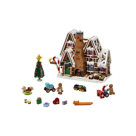 乐高（LEGO）icons 姜饼屋Gingerbread H...