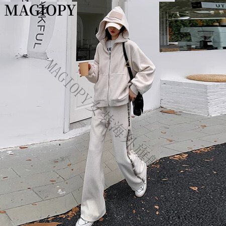 MAGIOPY国际奢侈高档品牌潮牌宽松休闲运动套装女2025...