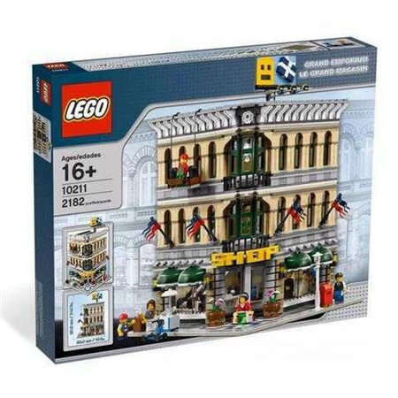 乐高（LEGO）积木拼装街景系列大型百货大楼成人高难度玩具礼...