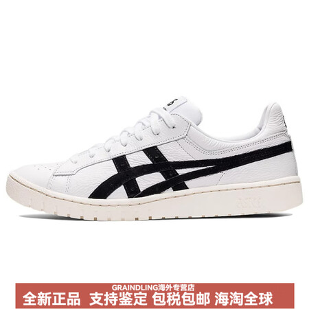 亚瑟士（asics）Gel-Ptg休闲低帮板鞋男女同款白黑 ...