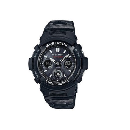 casio卡西欧 g-shock 男士太阳能电波手表 awg-m100 awg-m100sbc-1ajf