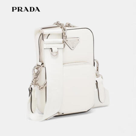 普拉达（PRADA）女士手机包 Saffiano皮革 迷你 ...