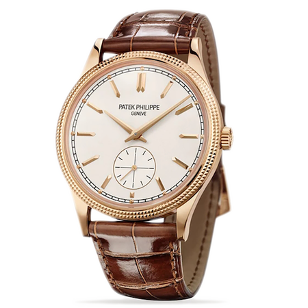 【二手99新】未使用百达翡丽古典表系列18k玫瑰金手动机械手表男表