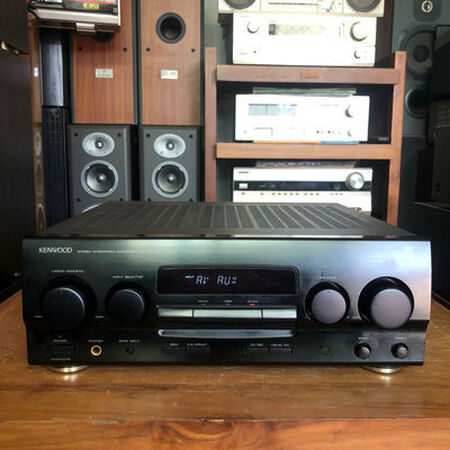 建伍a97发烧功放 日本原装进口 280w大功率 可推10寸喇叭二手 建伍a97