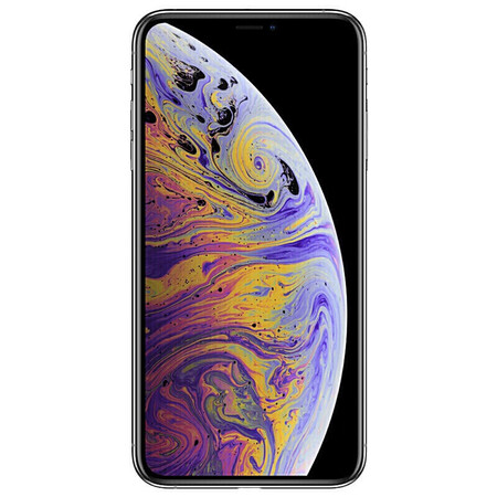 iphone xs max手机 applexsmax 通通4g手机 银色 iphone xs xsmax 64g